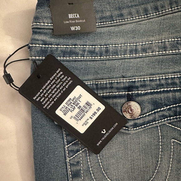True Religion Becca Jeans, NWT - Picture 2 of 6